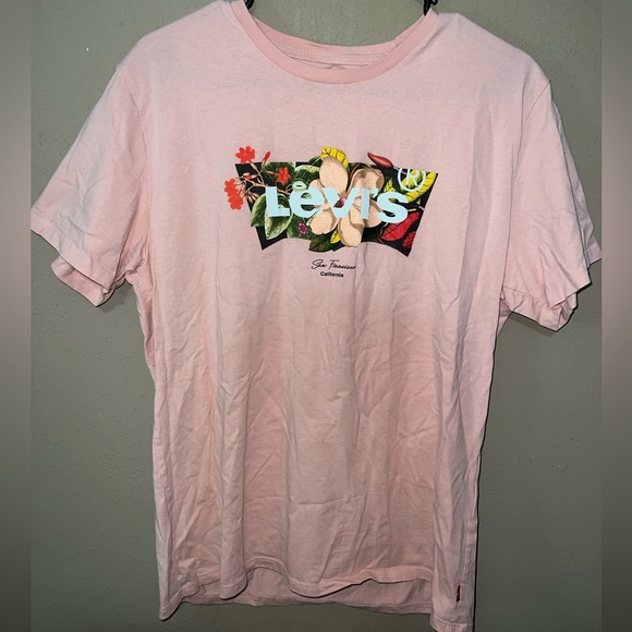 Floral LEVI’s Tee - Picture 1 of 2